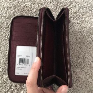 Coach Bags - Metallic Cherry Coach Wallet NWT Coach Bags - Metallic Cherry Coach Wallet NWT